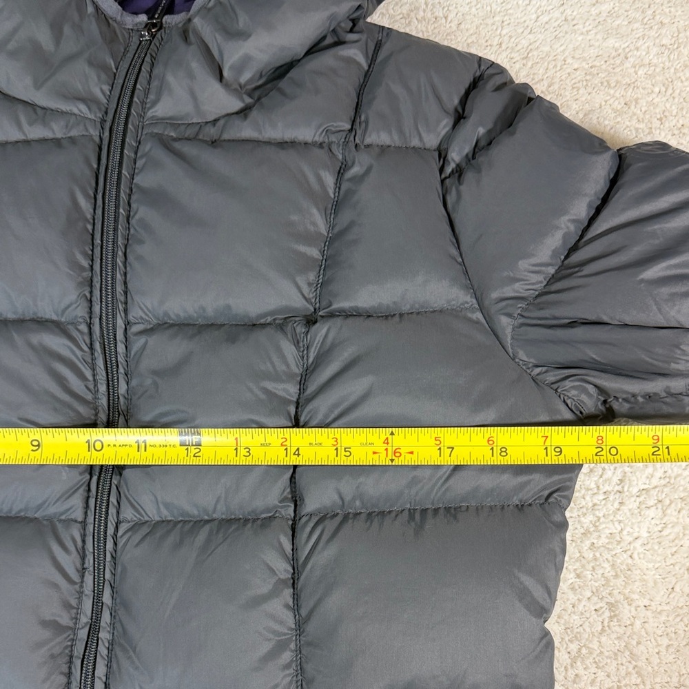 Michael Kors Women’s Packable Charcoal Hooded Down Fill Puffer Coat Parka Size M - Picture 11 of 14